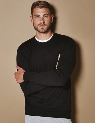 K-KK253-Regular Fit Arundel Crew Neck Sweater
